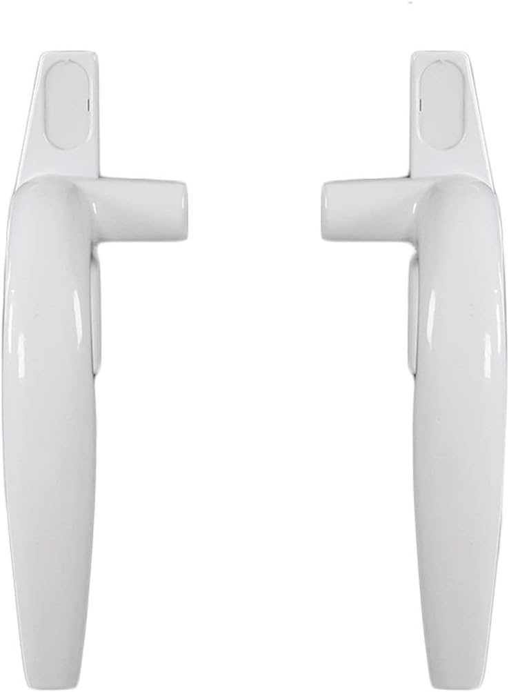 Window Locks Window Handles for upvc Windows Window Lock Handle, A Pair of Window Handles, Extrapolation of Door and Window Handles Window Handle Window Lock Rotate Alloy Door Handle(Svart)