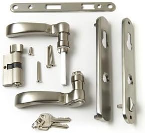 Andersen Handle Set Traditional Style - Nickel Storm & Screen Door 42302