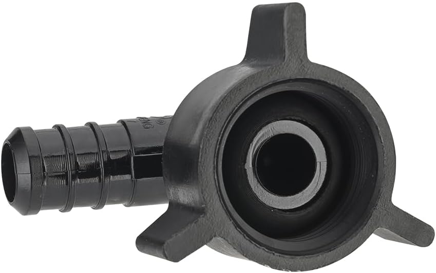 (Pack of 10) EFIELD Poly PPSU Pex Barb Crimp 1/2" Pex X 1/2" Female NPT Swivel Elbow Adapter Fittings With Position Tab, cUPC Certified (10),(PPSU1807099)