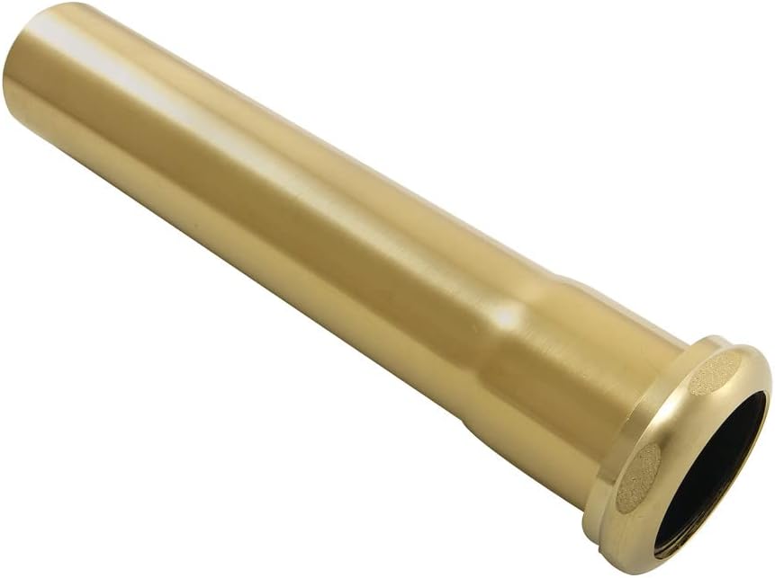 Kingston Brass EVP2008 1-1/2" x 8" Brass Slip Joint Tailpiece Extension Tube in Brushed Nickel