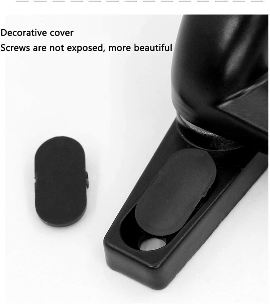 Window Locks Window Handles for upvc Windows Window Lock Handle, A Pair of Window Handles, Extrapolation of Door and Window Handles Window Handle Window Lock Rotate Alloy Door Handle(Svart)