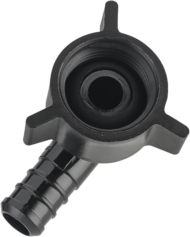 (Pack of 10) EFIELD Poly PPSU Pex Barb Crimp 1/2" Pex X 1/2" Female NPT Swivel Elbow Adapter Fittings With Position Tab, cUPC Certified (10),(PPSU1807099)