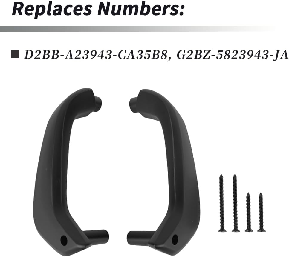 Interior Door Pull Handle Compatible with Ford Fiesta Manual Window 2011 2012 2013 2014 2015 2016 2017 2018 2019 2020, Replace G2BZ-5823943-JA, D2BB-A23943-CA35B8, D2BB-A23943