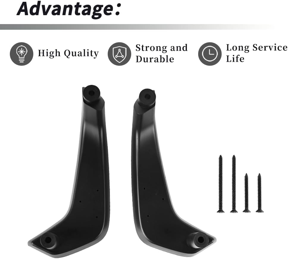 Interior Door Pull Handle Compatible with Ford Fiesta Manual Window 2011 2012 2013 2014 2015 2016 2017 2018 2019 2020, Replace G2BZ-5823943-JA, D2BB-A23943-CA35B8, D2BB-A23943
