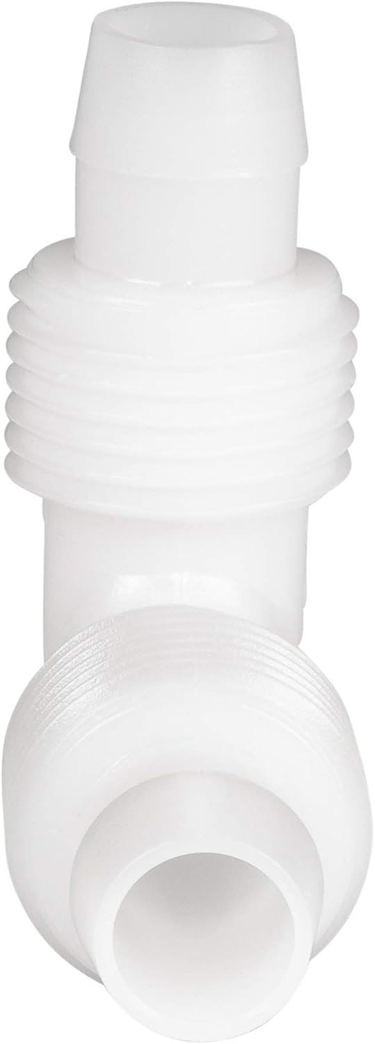 RecPro RV Plumbing Hardware | 06800 | 1/2" Compression Elbow | 90-Degree Fitting | Pex Pipe/Tubing Fittings (5 Fittings)