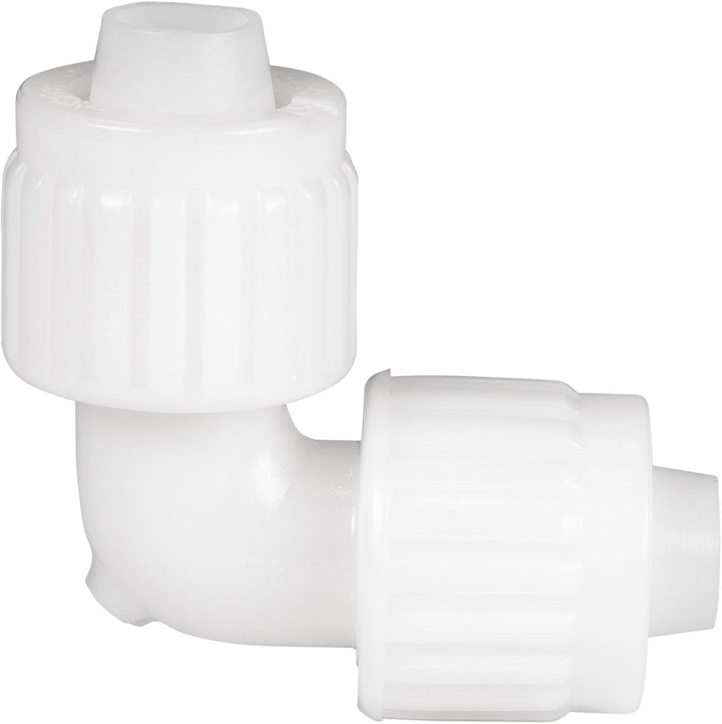 RecPro RV Plumbing Hardware | 06800 | 1/2" Compression Elbow | 90-Degree Fitting | Pex Pipe/Tubing Fittings (5 Fittings)