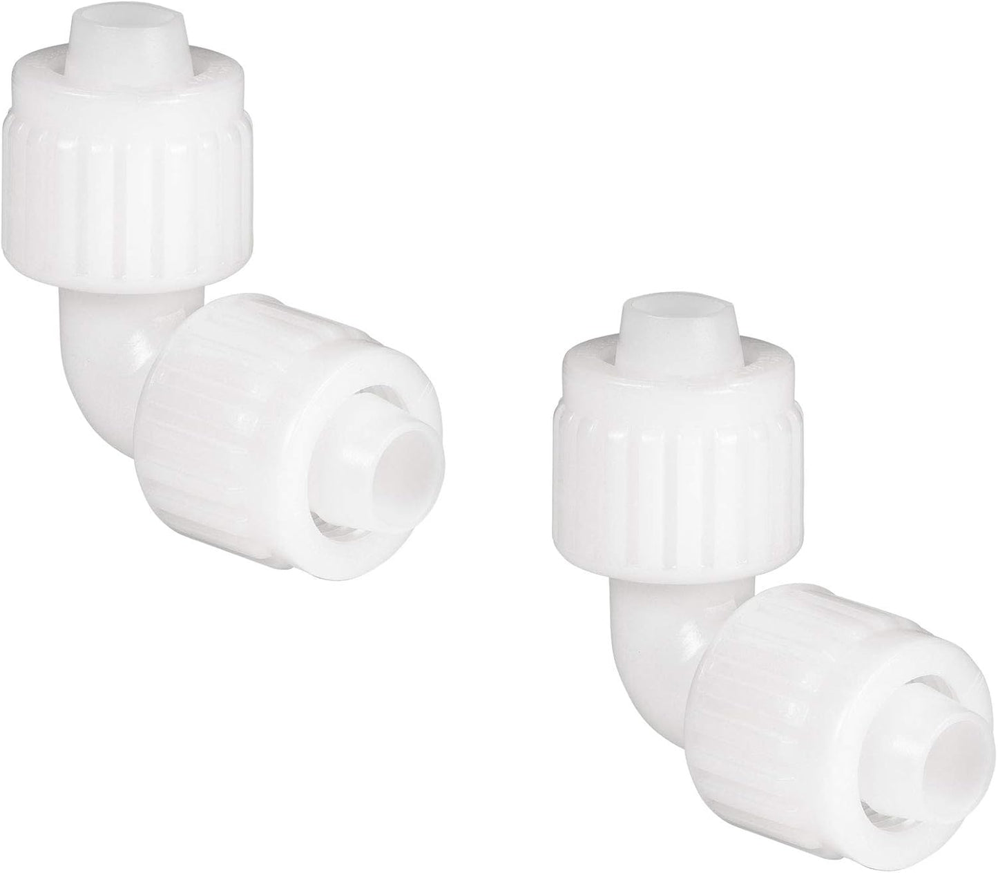 RecPro RV Plumbing Hardware | 06800 | 1/2" Compression Elbow | 90-Degree Fitting | Pex Pipe/Tubing Fittings (5 Fittings)