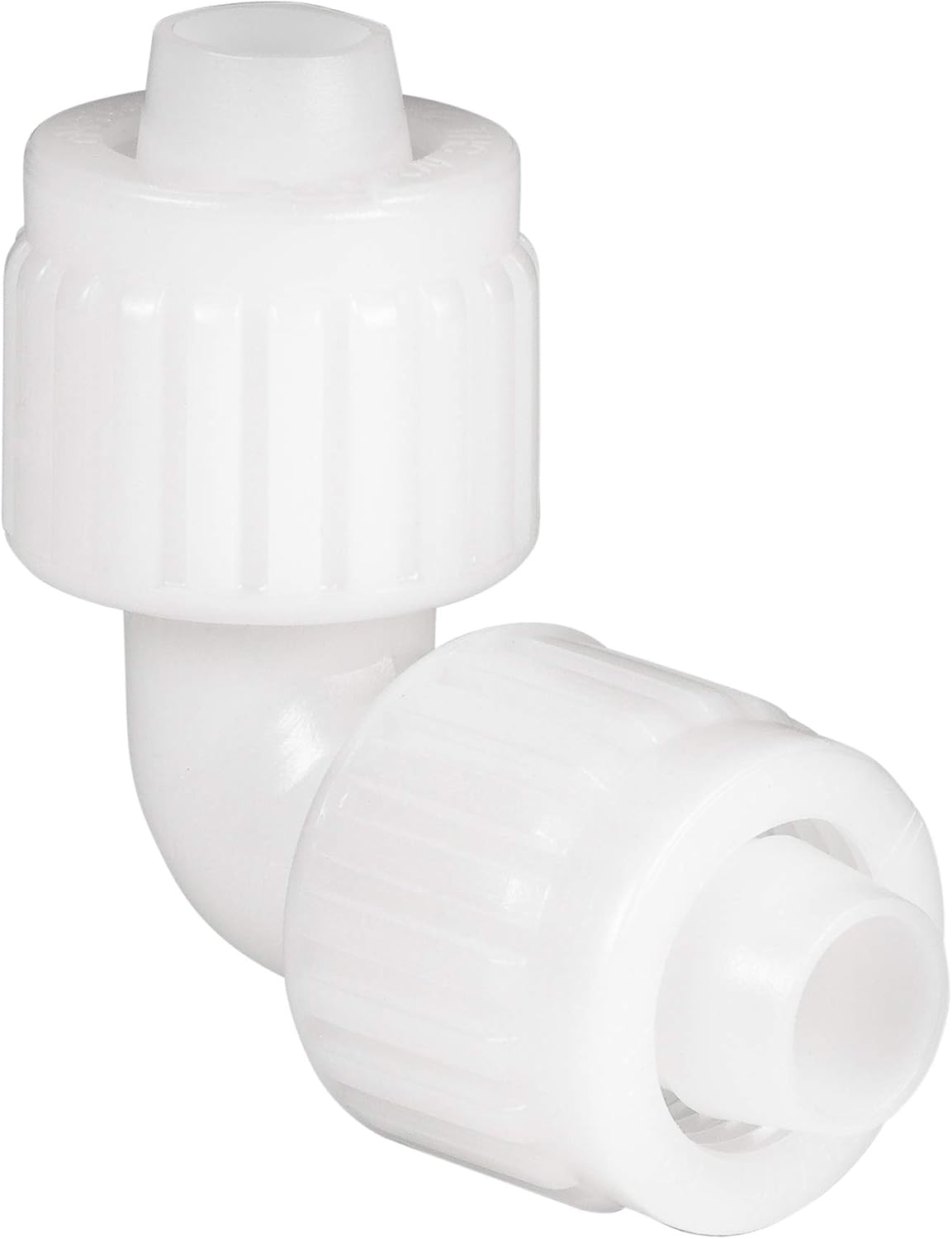 RecPro RV Plumbing Hardware | 06800 | 1/2" Compression Elbow | 90-Degree Fitting | Pex Pipe/Tubing Fittings (5 Fittings)