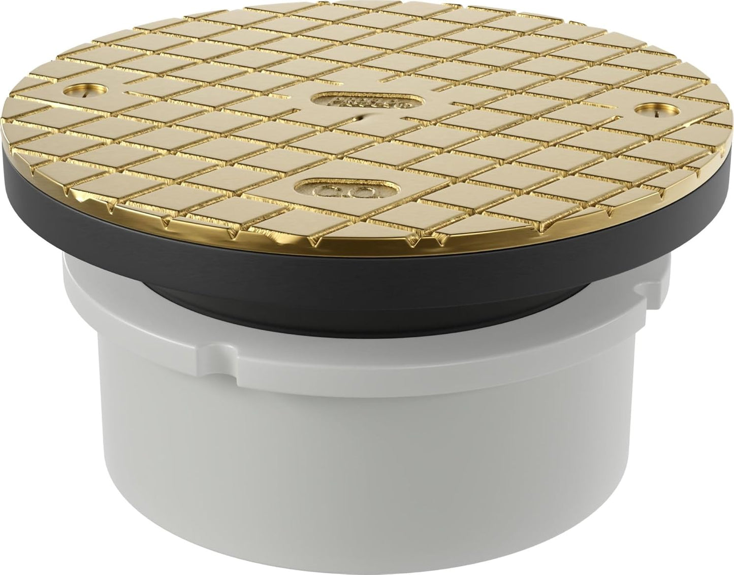 PROFLO PF42928 6" Brass Cover with 4" ABS Adjustable Cleanout - N/A