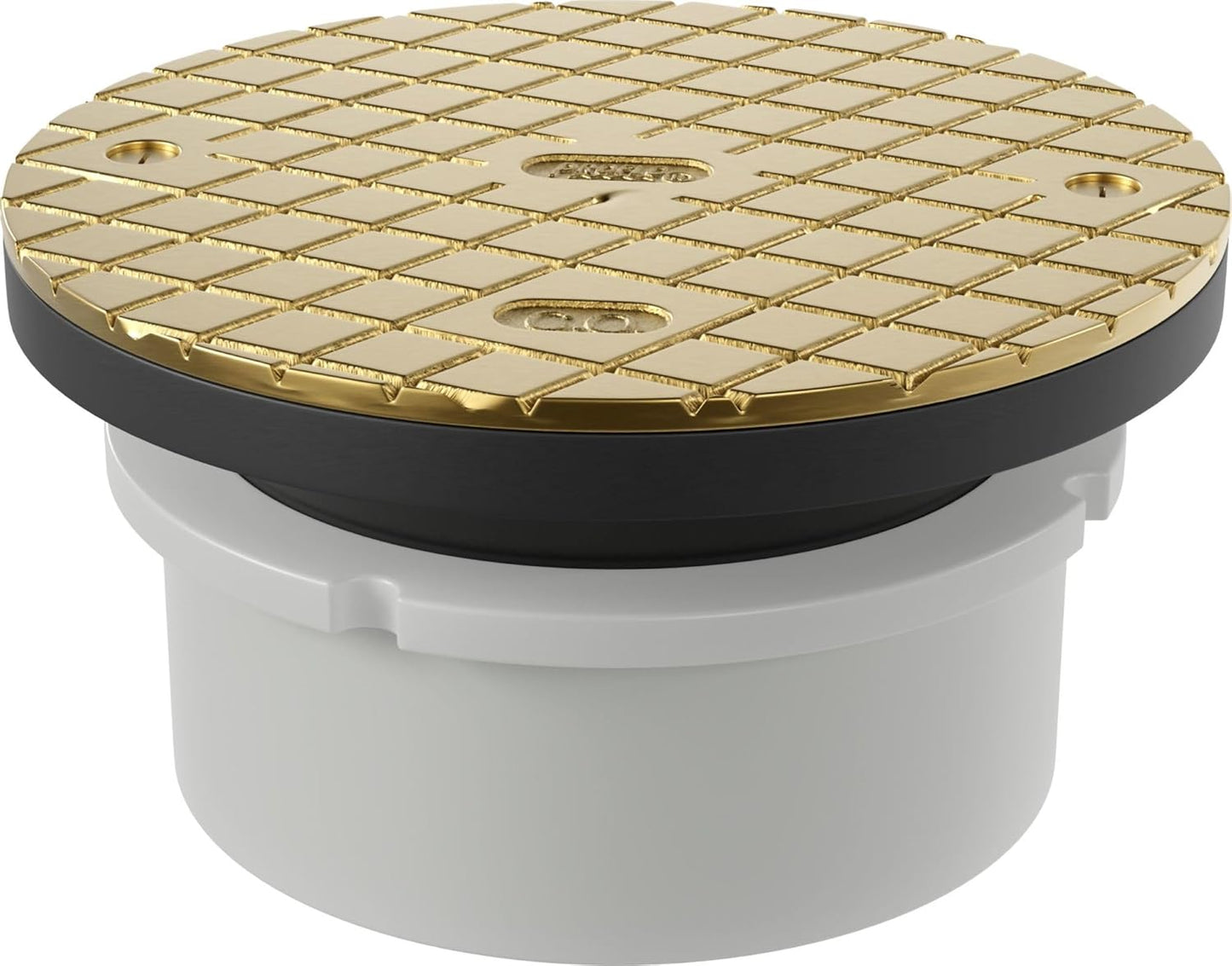 PROFLO PF42809 6" Brass Cover with 4" Adjustable Cleanout - N/A