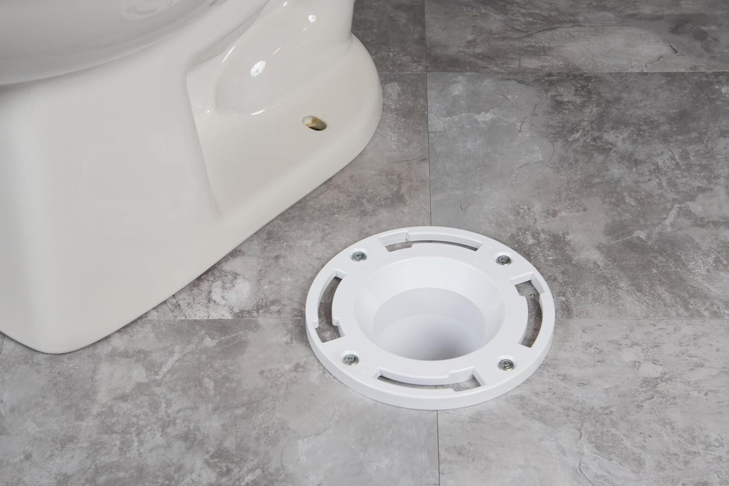 Oatey 4 in. PVC Twist-N-Set Closet Flange