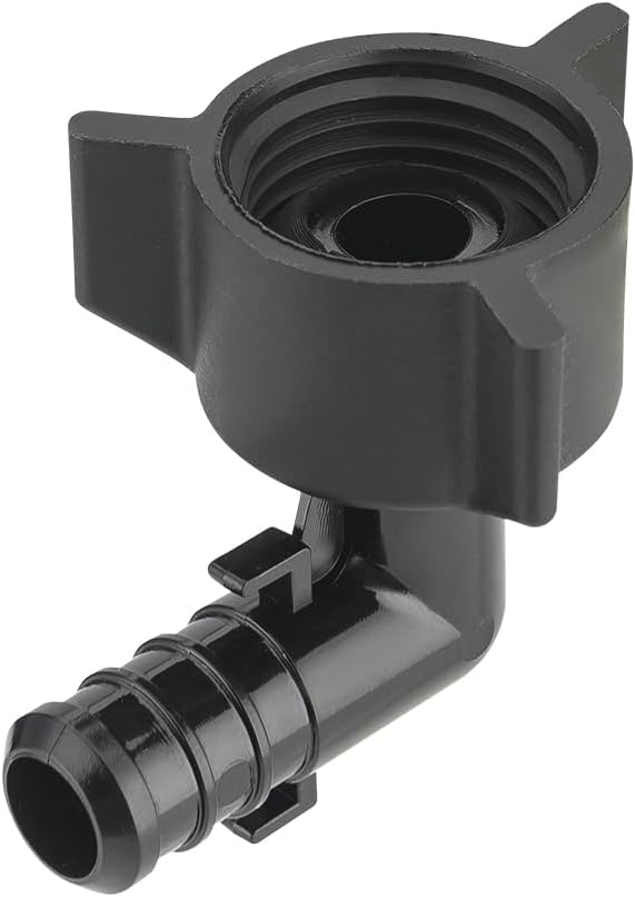 (Pack of 10) EFIELD Poly PPSU Pex Barb Crimp 1/2" Pex X 1/2" Female NPT Swivel Elbow Adapter Fittings With Position Tab, cUPC Certified (10),(PPSU1807099)