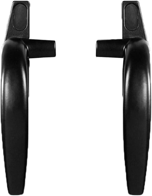 Window Locks Window Handles for upvc Windows Window Lock Handle, A Pair of Window Handles, Extrapolation of Door and Window Handles Window Handle Window Lock Rotate Alloy Door Handle(Svart)