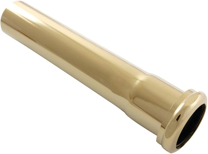 Kingston Brass EVP2008 1-1/2" x 8" Brass Slip Joint Tailpiece Extension Tube in Brushed Nickel