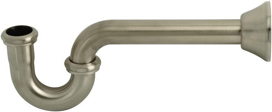 Kingston Brass CC2188 Faucetier Decor 8-Inch P-Trap, Brushed Nickel