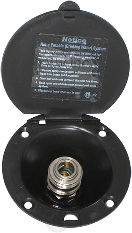 VALTERRA Phoenix Faucets PF147006 Quick Connect Valve - Black